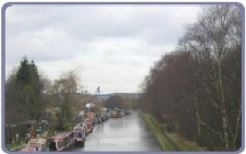 Boats and Factories at end of canal
