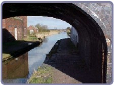 View from junction along canal