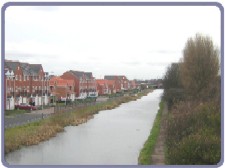 New Housing from Bentley Bridge
