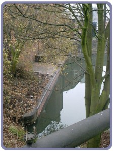 New Ash wharf from Engine Street Bridge