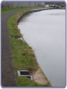 New mooring rings from lock to 1st Bridge