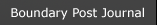Boundary Post Journal
