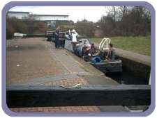 The BCNS Workboat, 'Phoenix'.