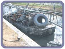 The BCNS Workboat, 'Phoenix'.