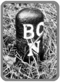 A BCN boundary post. A rare sight nowadays.
